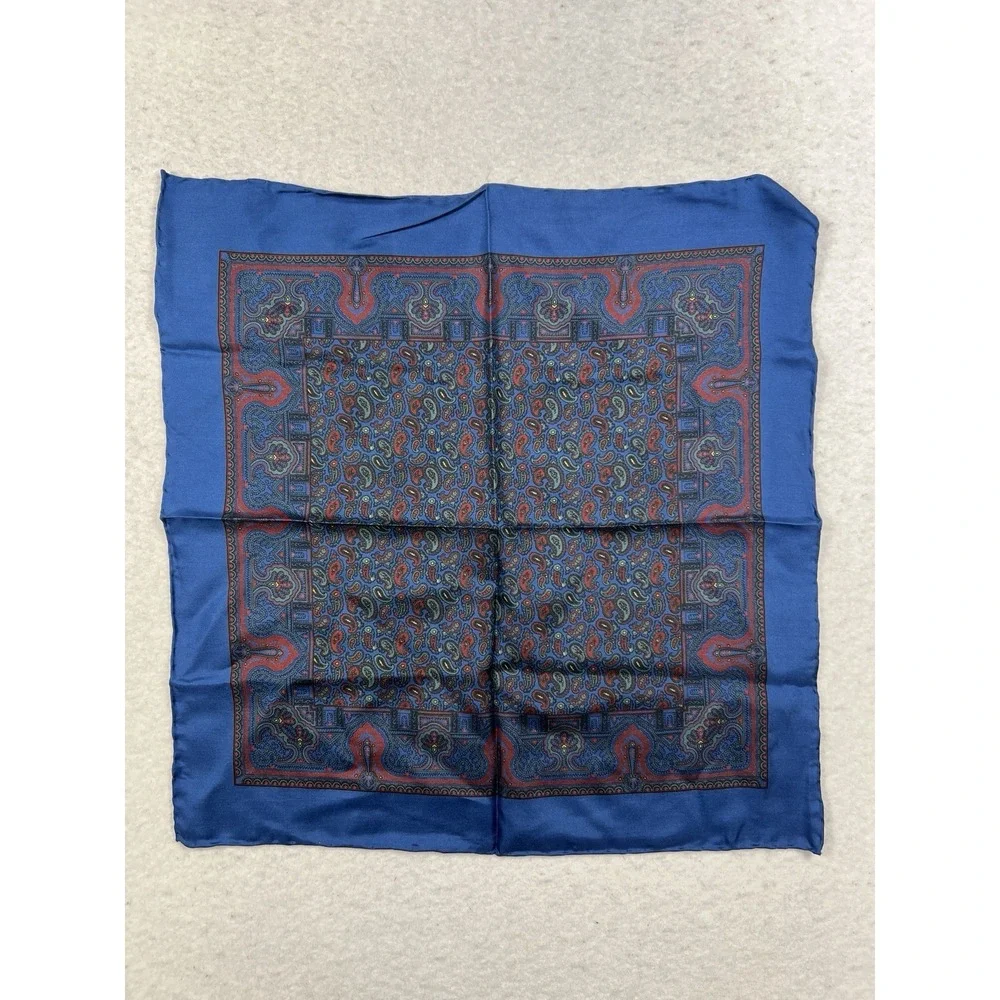 Lot Of‎ 2 Unmarked Silk Scarves Brooks Brothers? EUC